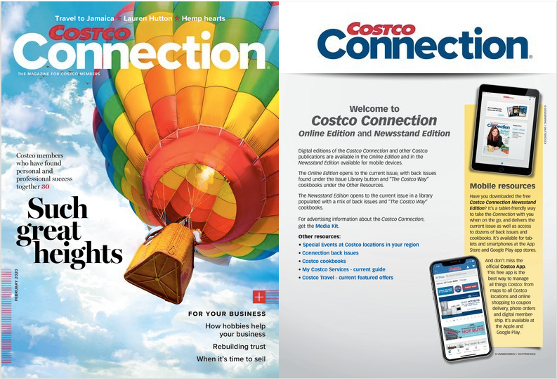 The Costco Connection Logo