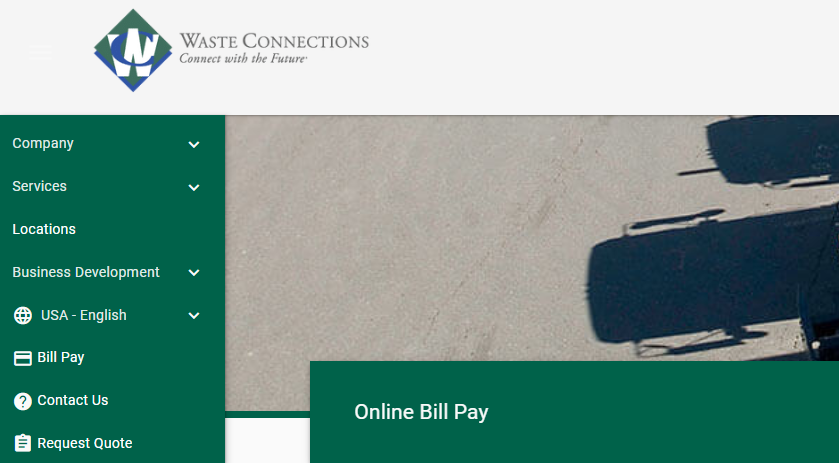 Waste Connections Online Bill Pay