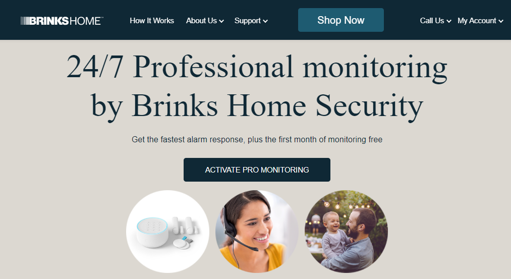 Brinks Home Security Logo